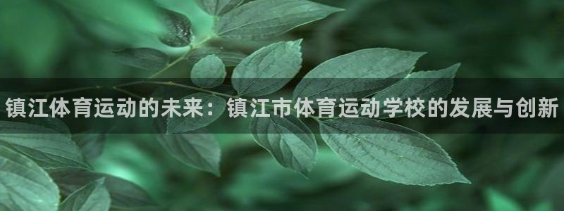欧亿体育官方正版app娱乐下载：镇江体育运动的未来：