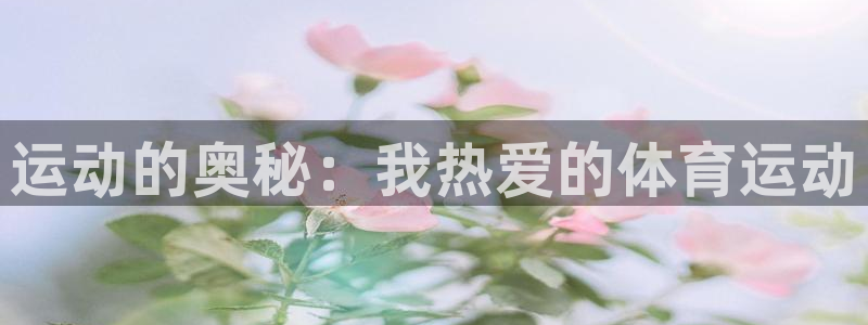 欧亿体育官方正版app开户：运动的奥秘：我热爱的体育运动