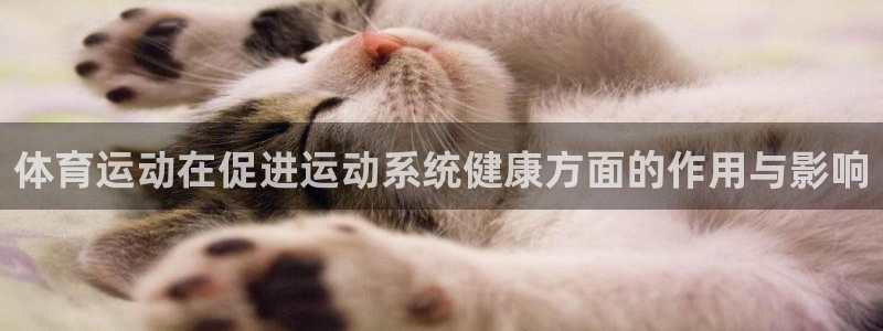 首页欧亿3：体育运动在促进运动系统健